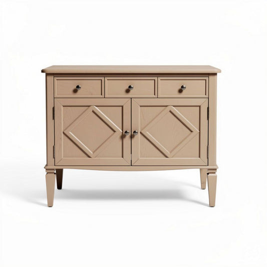 Meuble de rangement en bois de chêne pour la cuisine ou le salon - 100 x 40 x 80cm